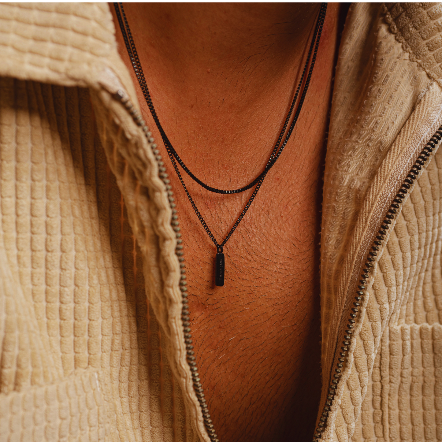 Cube Chain Necklase (no pendant)
