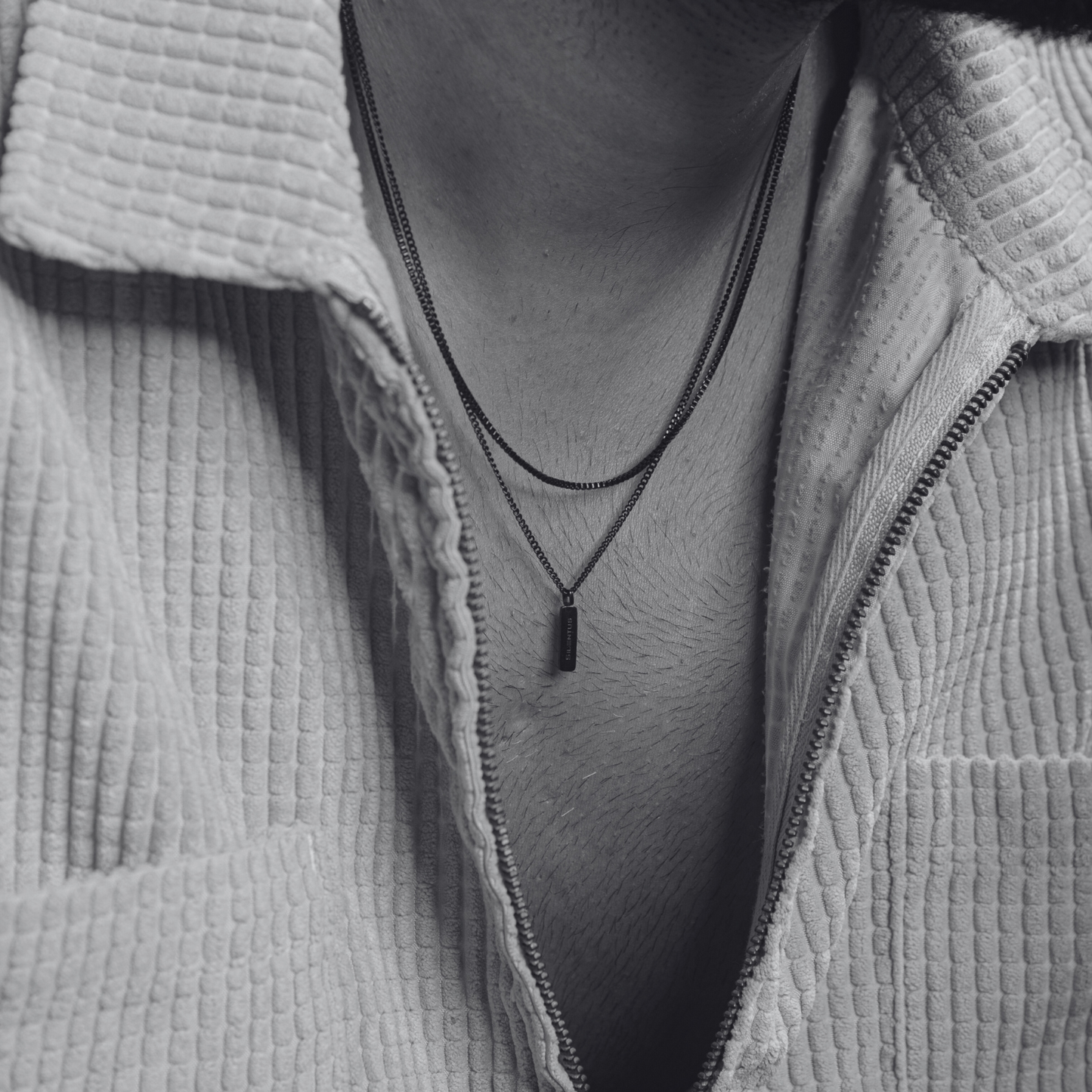 Cube Chain Necklase (no pendant)