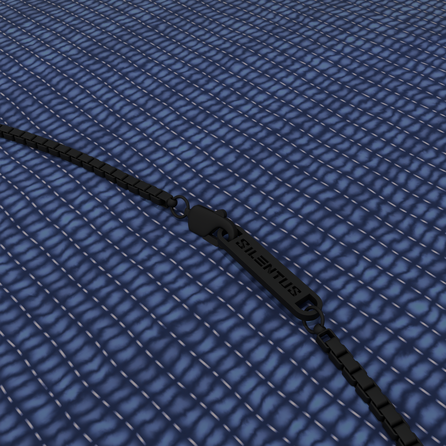 Cube Chain Necklase (no pendant)