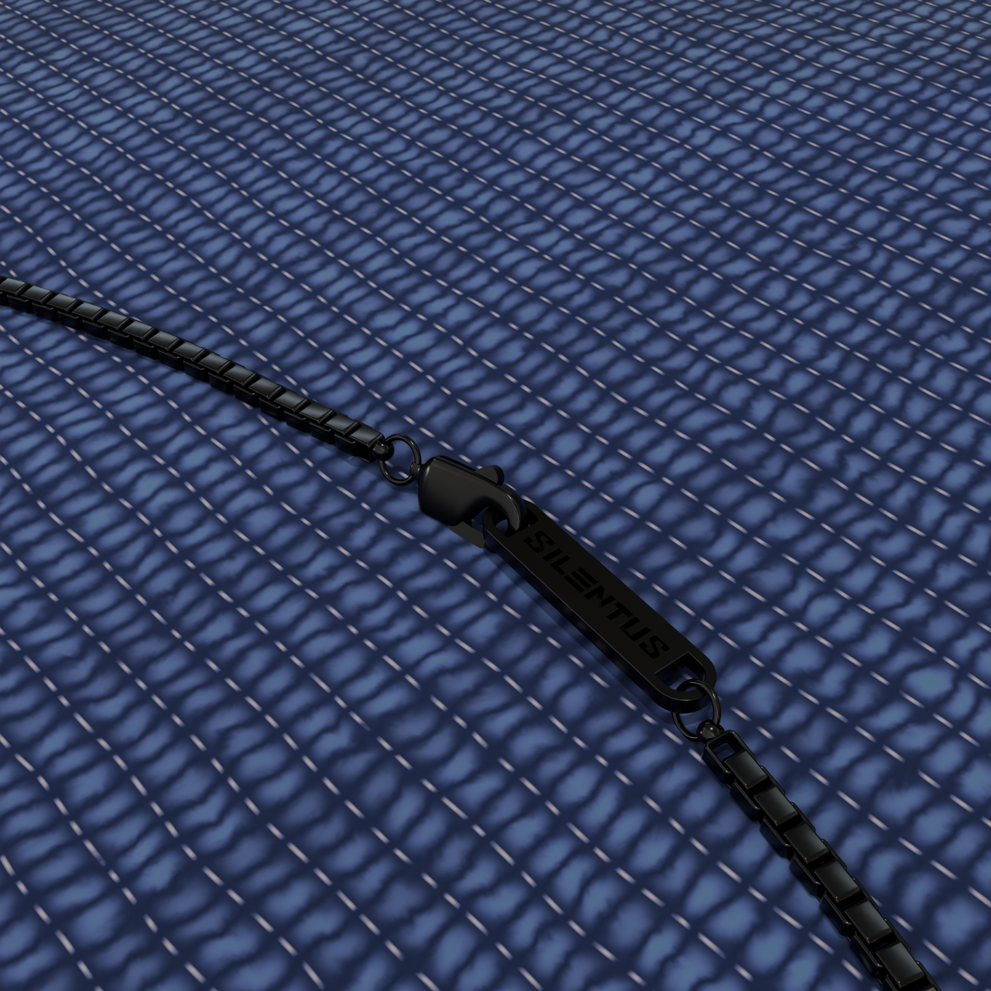 Cube Chain Necklase (no pendant)